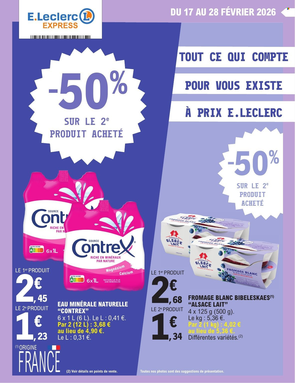 Catalogue E.Leclerc - 17/02/2026 - 28/02/2026. Page 1