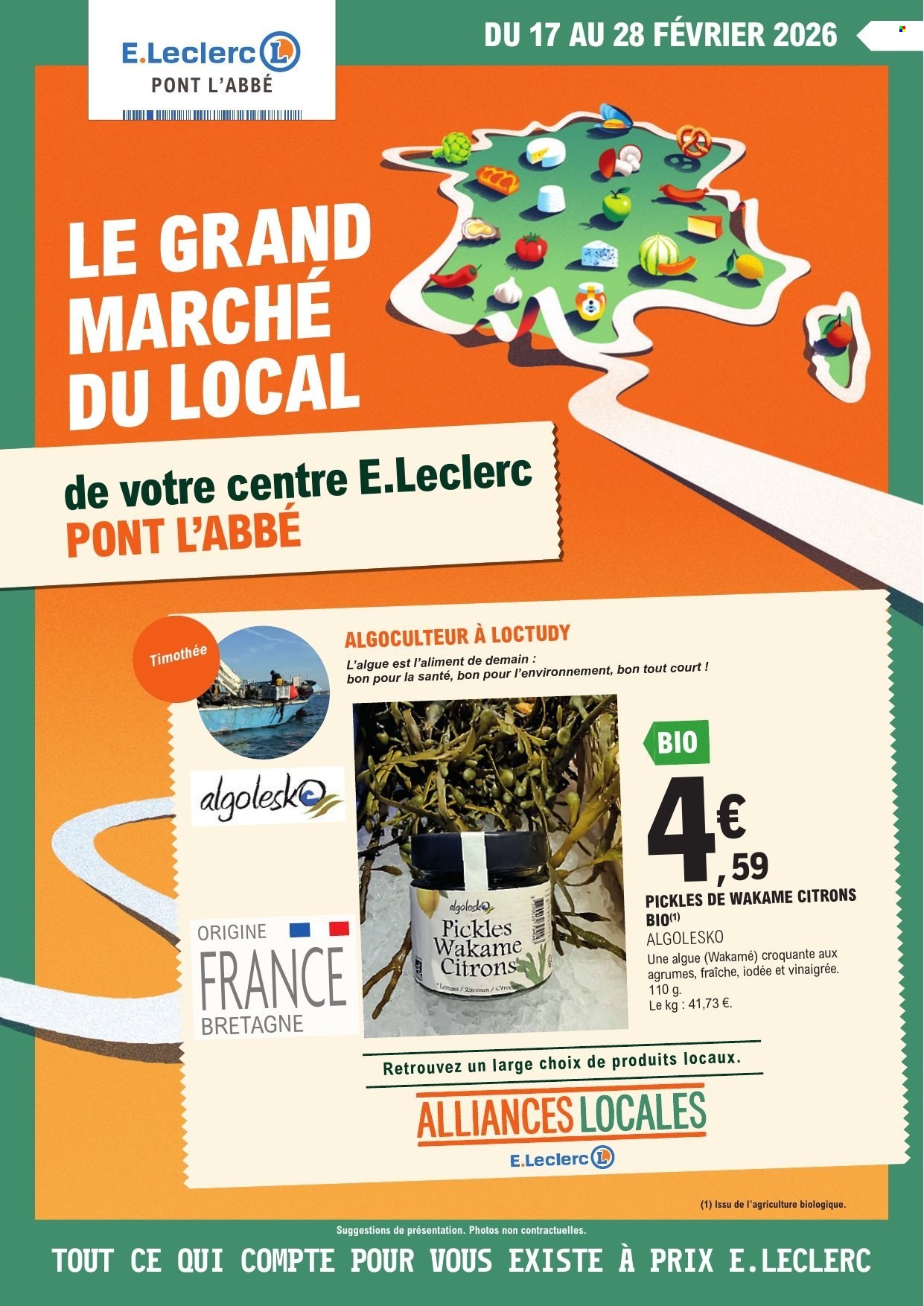 Catalogue E.Leclerc - 17/02/2026 - 28/02/2026. Page 1