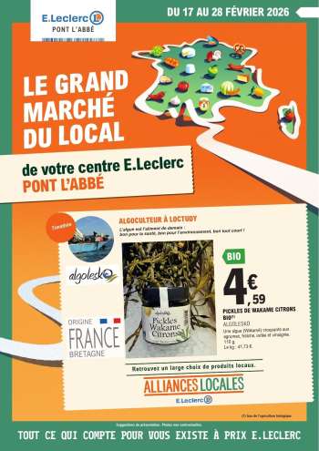 Catalogue E.Leclerc - 17/02/2026 - 28/02/2026.