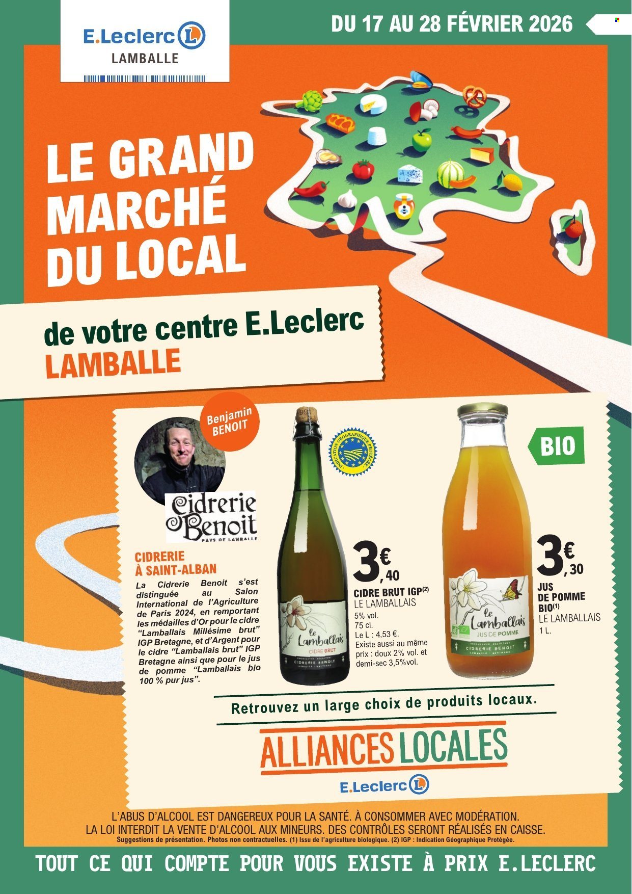 Catalogue E.Leclerc - 17/02/2026 - 28/02/2026. Page 1