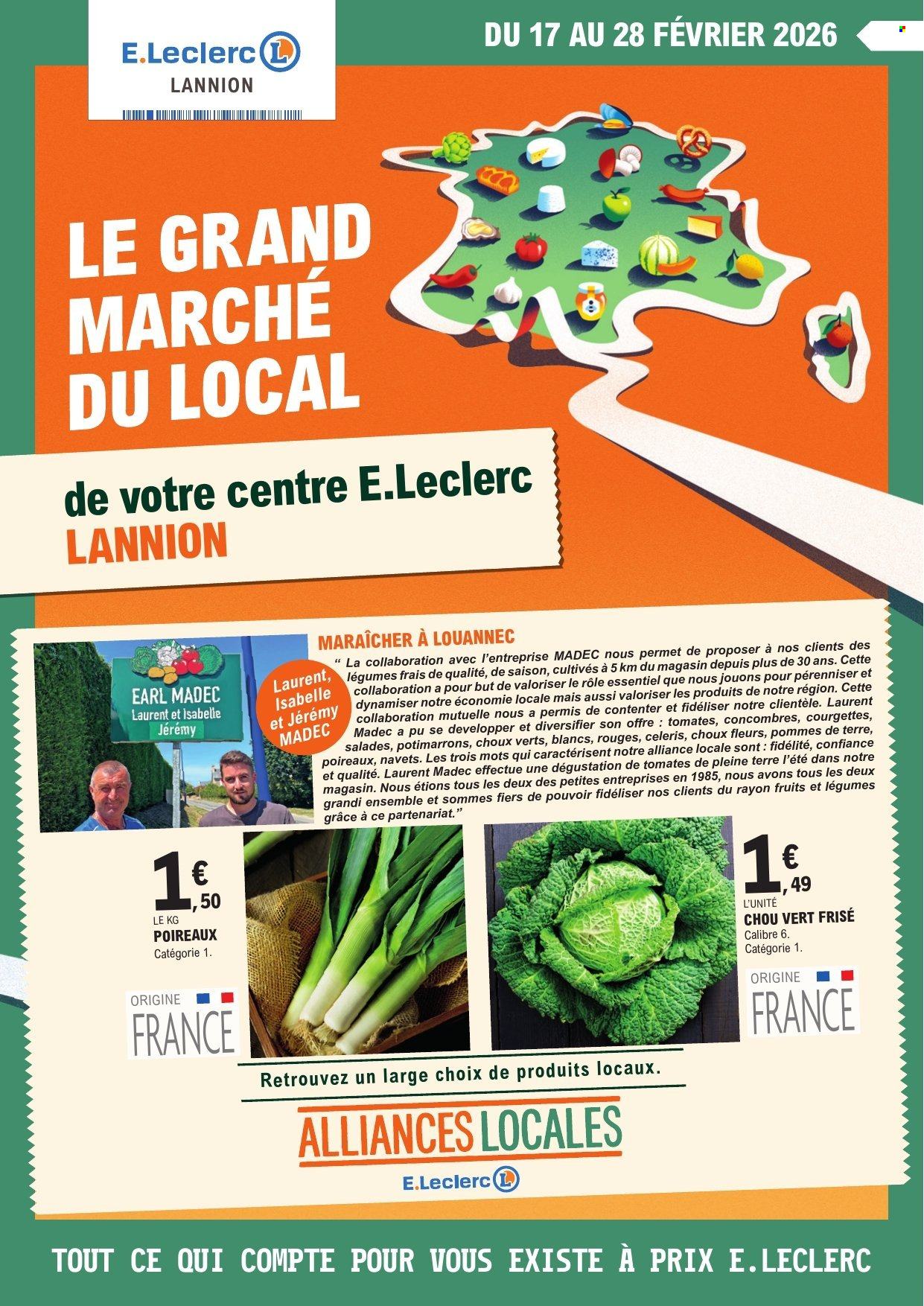 Catalogue E.Leclerc - 17/02/2026 - 28/02/2026. Page 1
