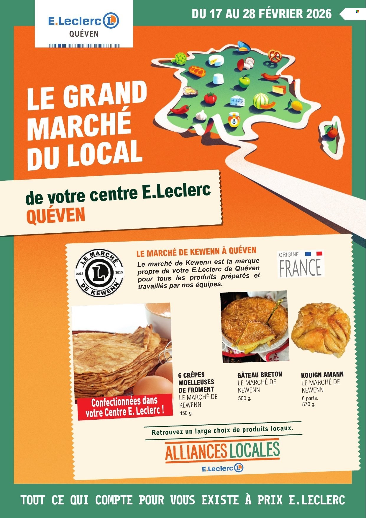 Catalogue E.Leclerc - 17/02/2026 - 28/02/2026. Page 1