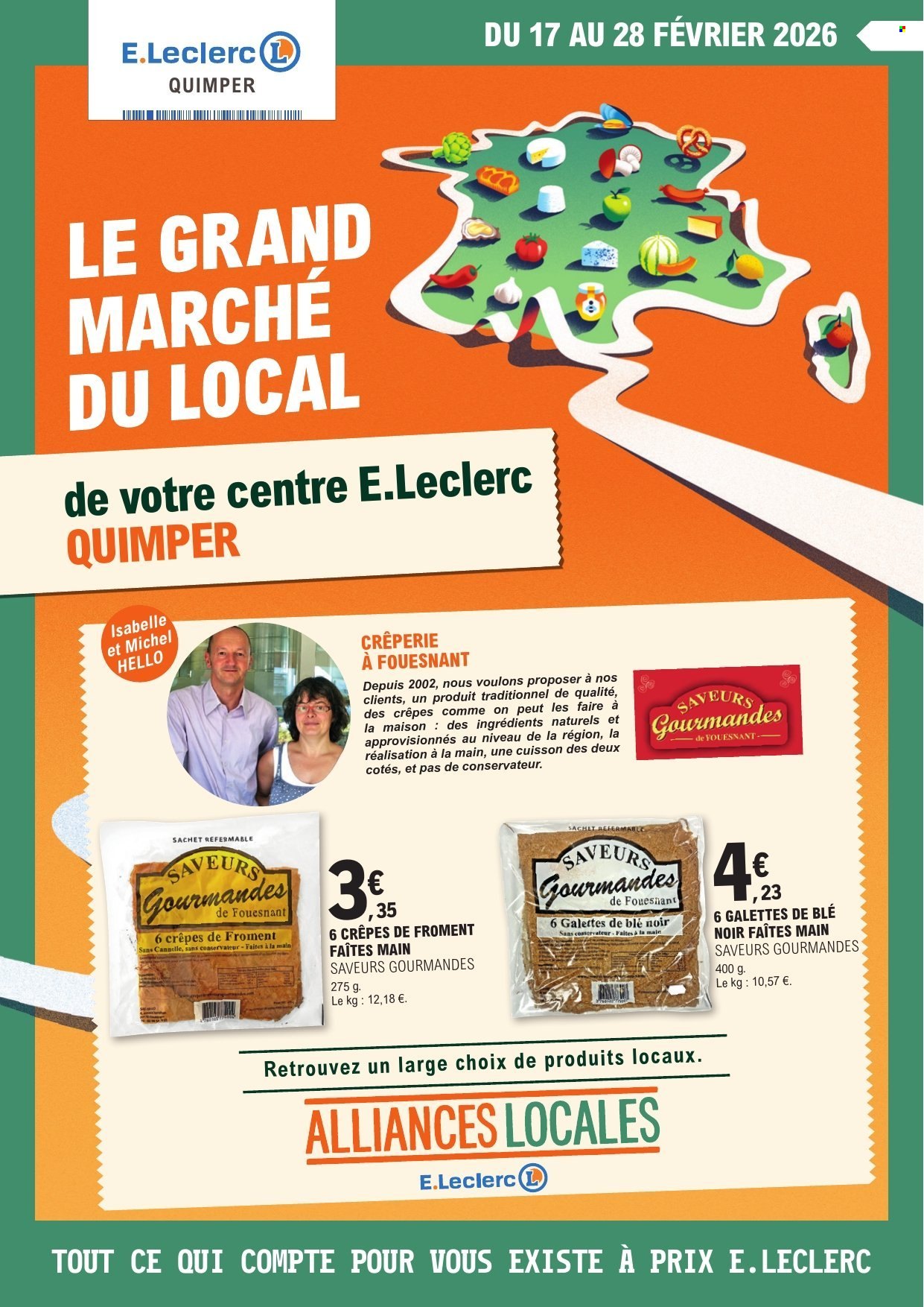 Catalogue E.Leclerc - 17/02/2026 - 28/02/2026. Page 1