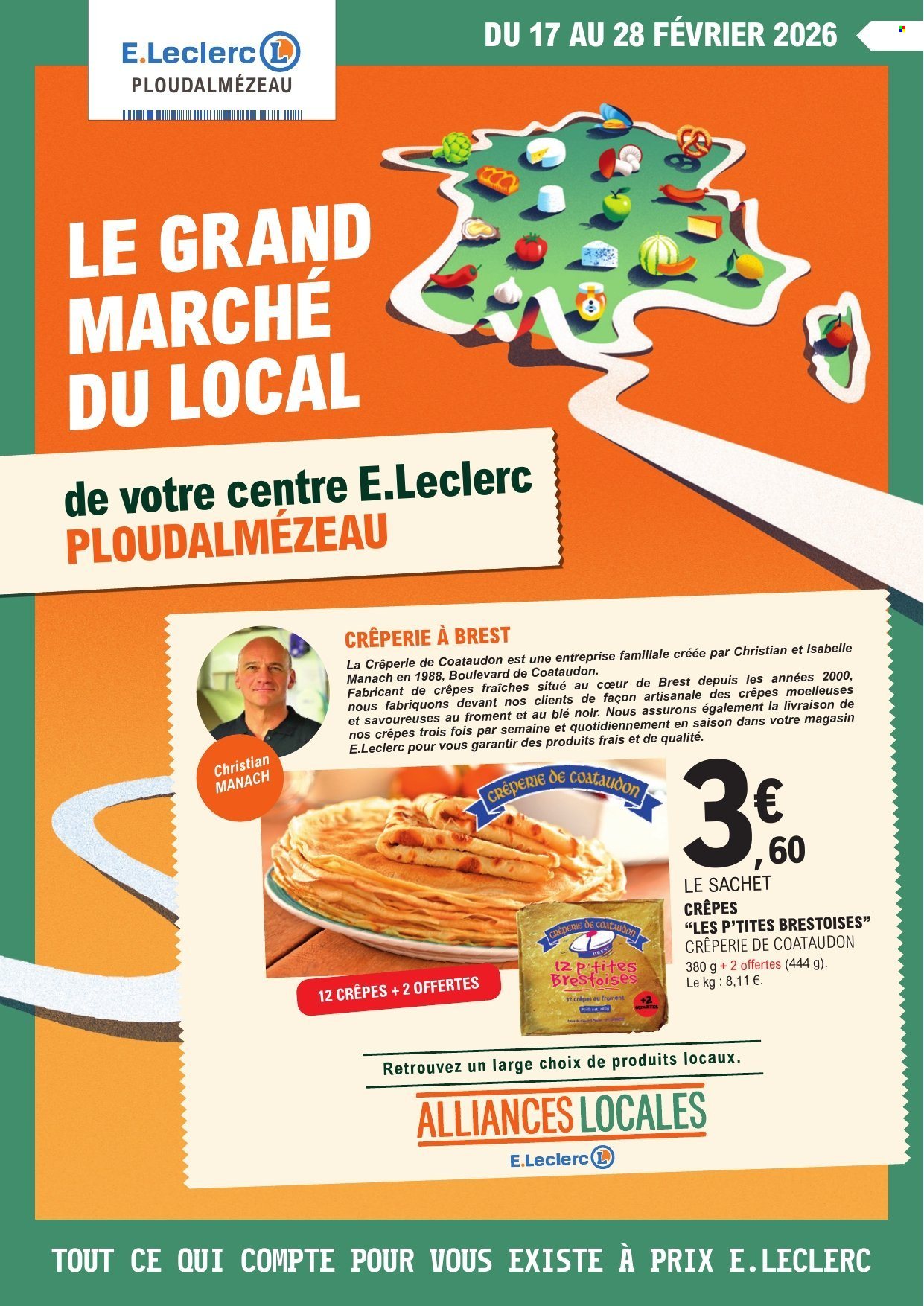 Catalogue E.Leclerc - 17/02/2026 - 28/02/2026. Page 1