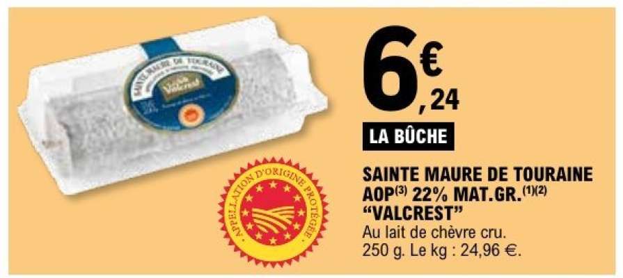 SAINTE MAURE DE TOURAINE AOP