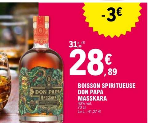 BOISSON SPIRITUEUSE DON PAPA MASSKARA