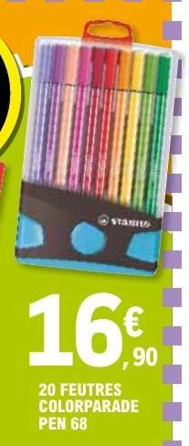 20 FEUTRES COLORPARADE PEN 68