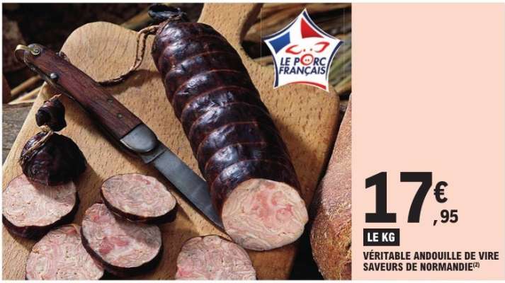 Véritable Andouille de Vire Saveurs de Normandie