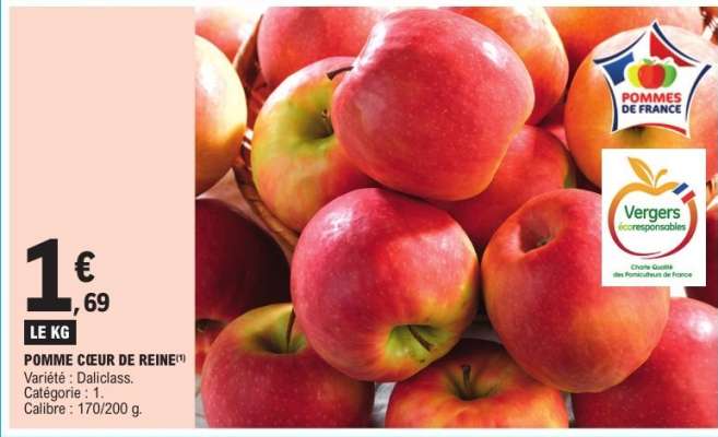 Pomme Cœur de Reine