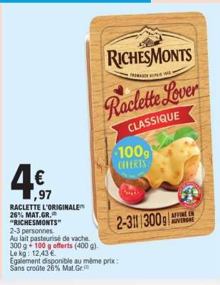 Raclette L'Originale