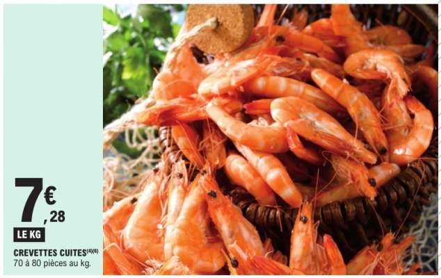 CREVETTES CUITES