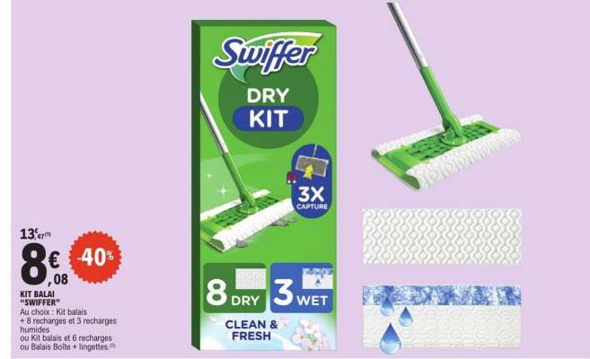 KIT BALAI “SWIFFER”