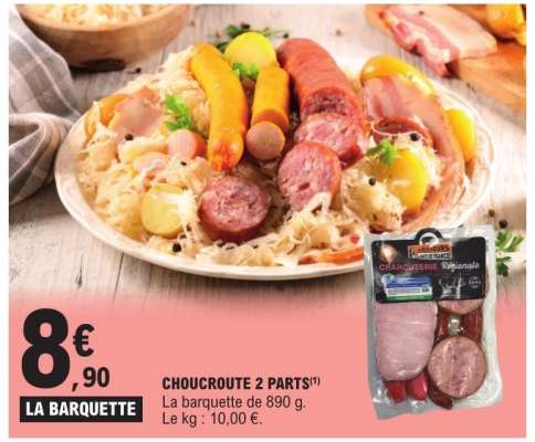 CHOUCROUTE 2 PARTS