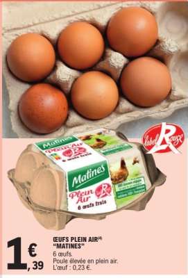 Oeufs Plein Air Matines