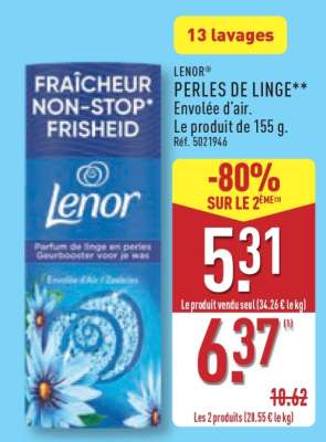 Lenor Perles de Linge