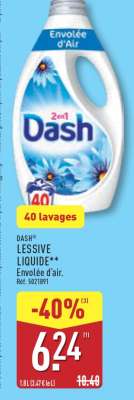 DASH® LESSIVE LIQUIDE*