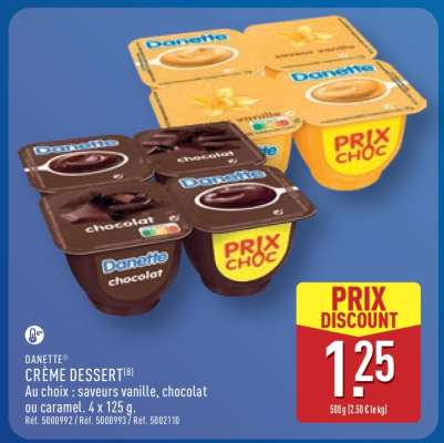 DANETTE Crème dessert