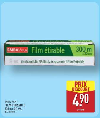 EMBAL' FILM® FILM ÉTIRABLE