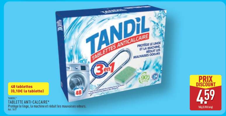 TANDIL TABLETTE ANTI-CALCAIRE