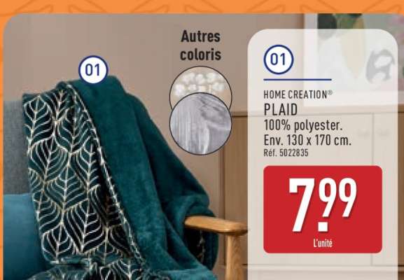 HOME CREATION® PLAID