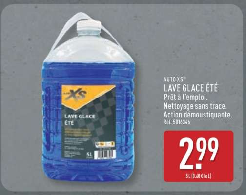 AUTO XS® LAVE GLACE ÉTÉ