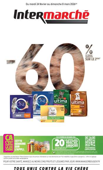 Catalogue Intermarché Super - 24/02/2026 - 08/03/2026.