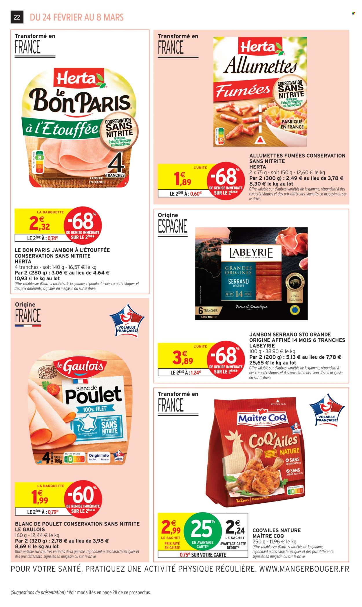 Catalogue Intermarché Super - 24/02/2026 - 08/03/2026. Page 22