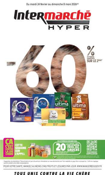 Catalogue Intermarché Hyper - 24/02/2026 - 08/03/2026.