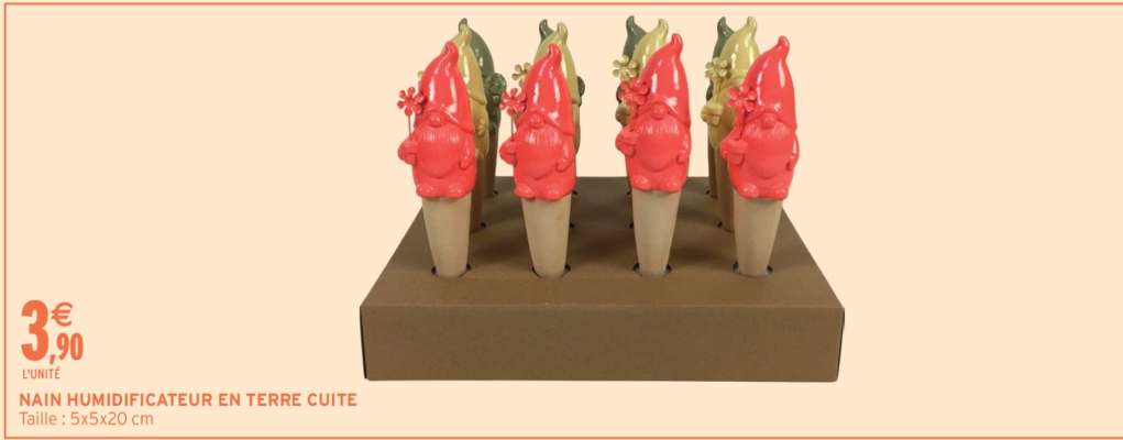 NAIN HUMIDIFICATEUR EN TERRE CUITE