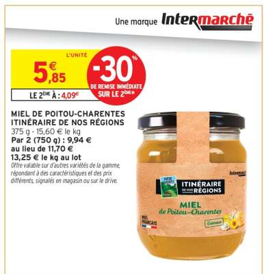 MIEL DE POITOU-CHARENTES ITINÉRAIRE DE NOS RÉGIONS