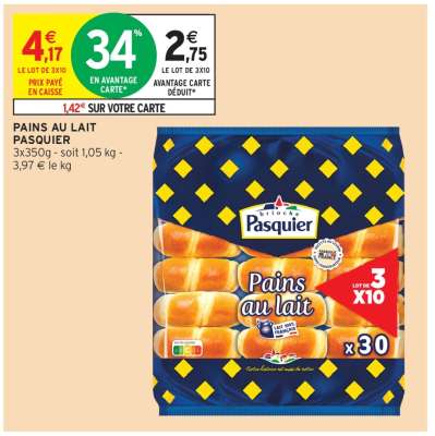 Pains Au Lait Pasquier