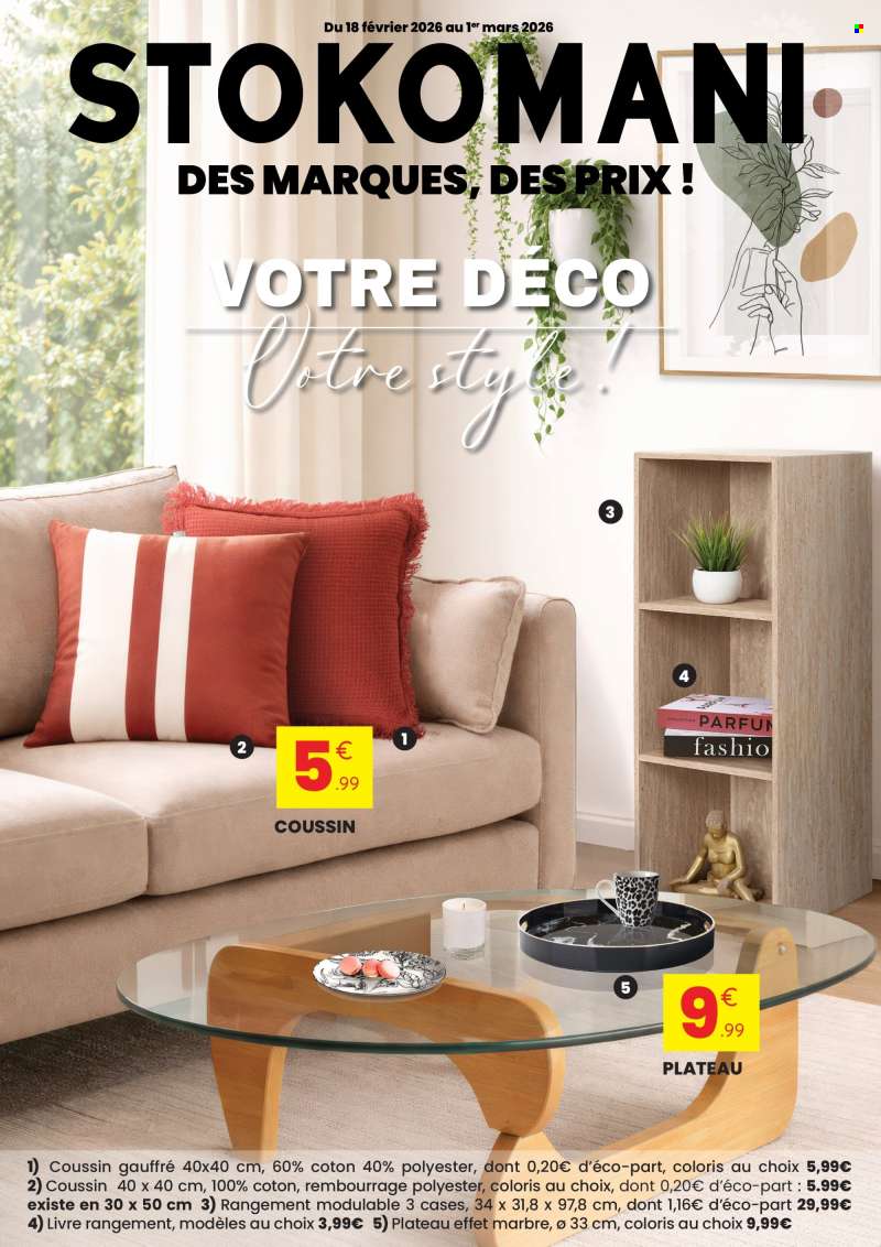 Catalogue Stokomani - 18/02/2026 - 01/03/2026.