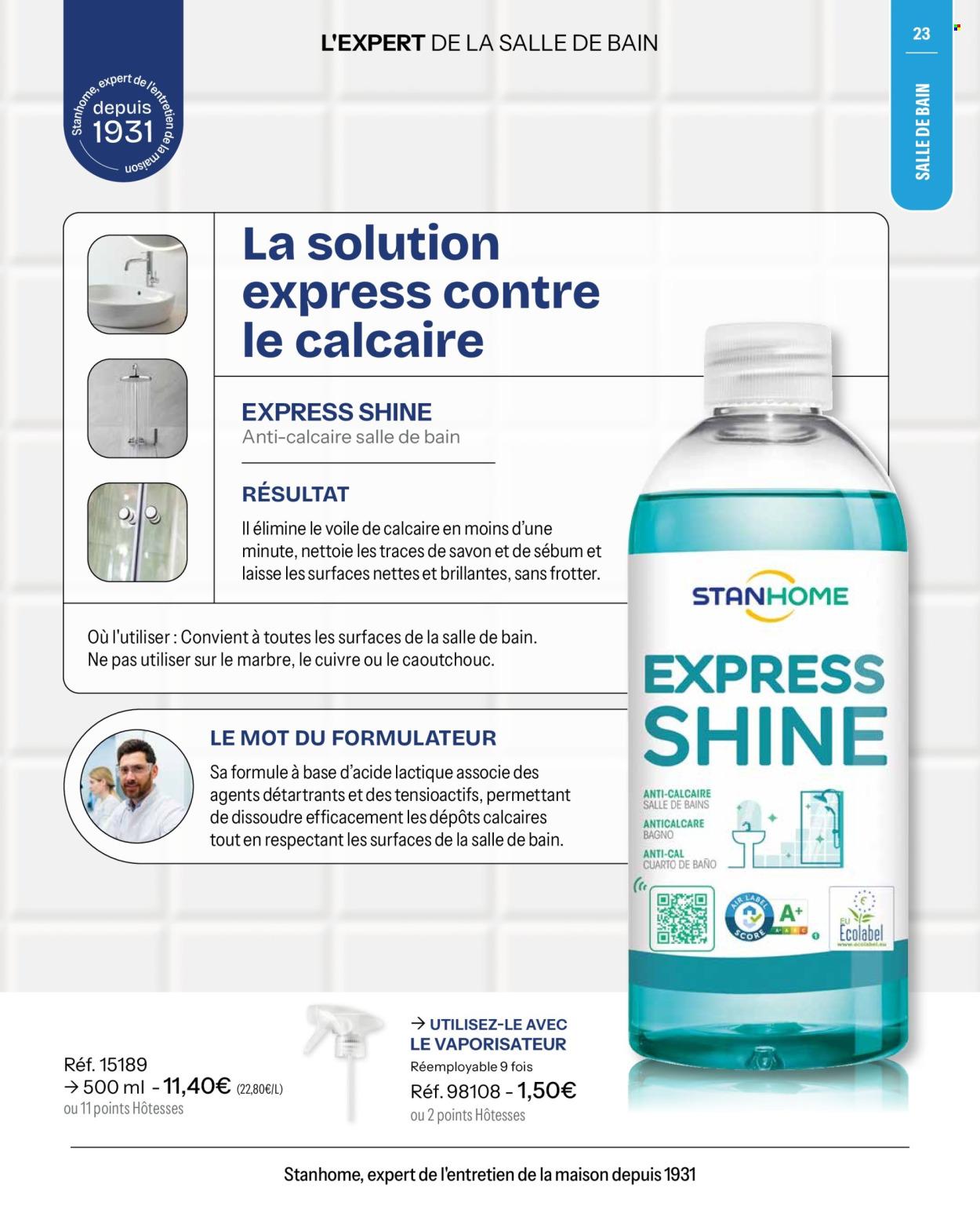 Catalogue Stanhome. Page 23