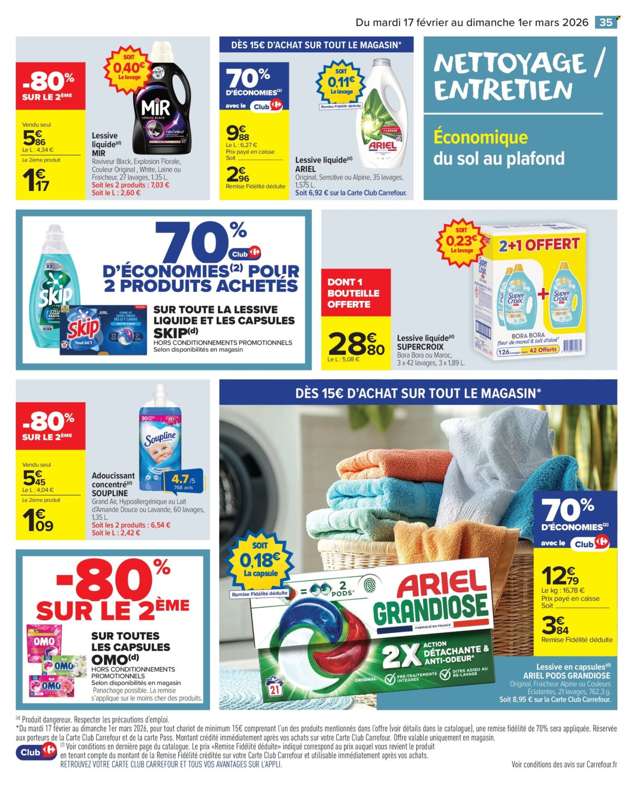 Catalogue Carrefour Market - 17/02/2026 - 01/03/2026. Page 37