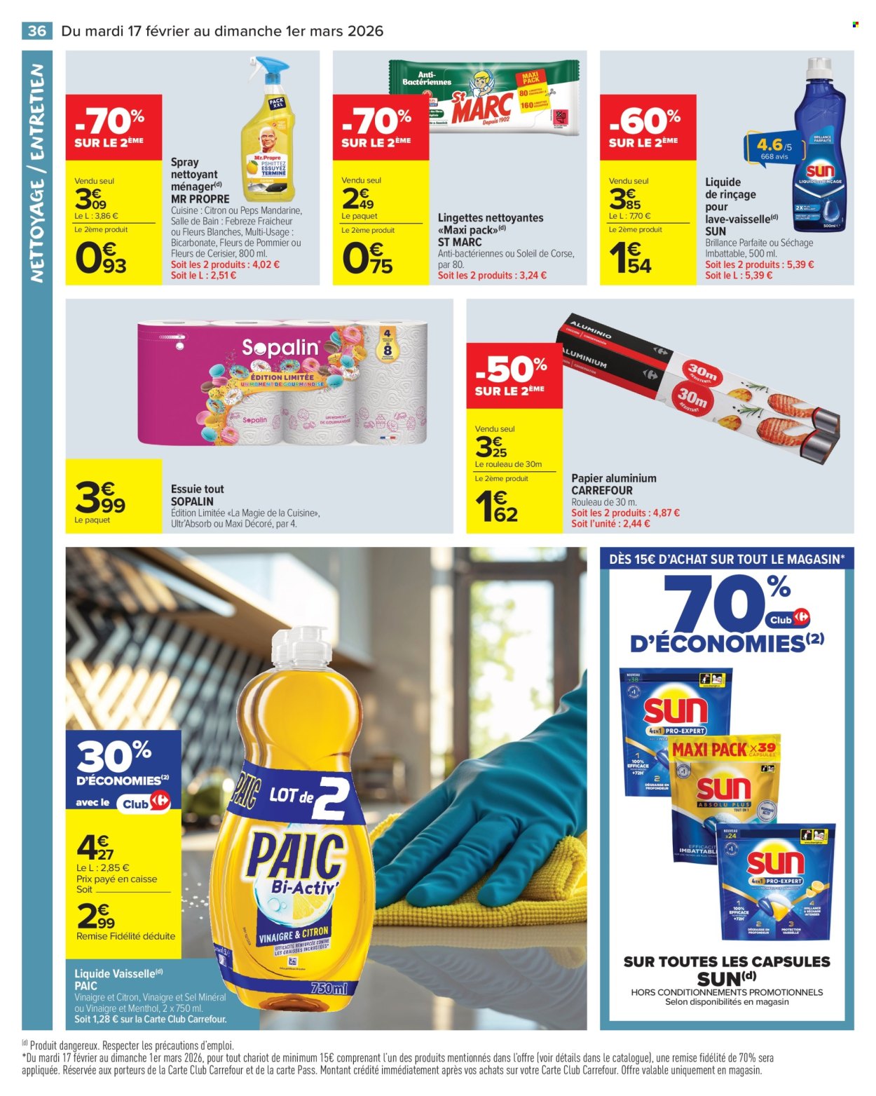 Catalogue Carrefour Market - 17/02/2026 - 01/03/2026. Page 38