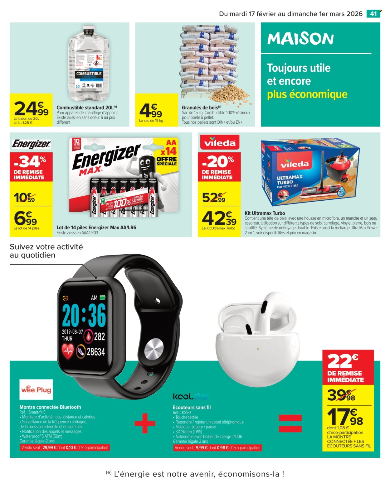 Catalogue Carrefour Market - 17/02/2026 - 01/03/2026. Page 43