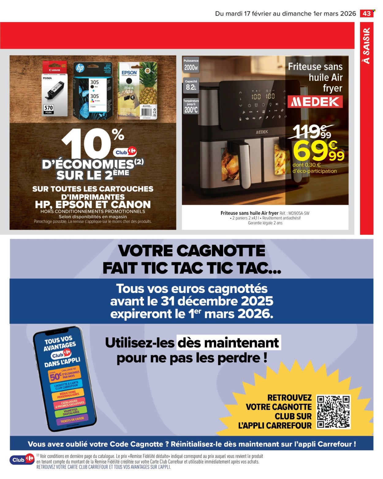 Catalogue Carrefour Market - 17/02/2026 - 01/03/2026. Page 45