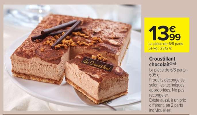CROUSTILLANT CHOCOLAT