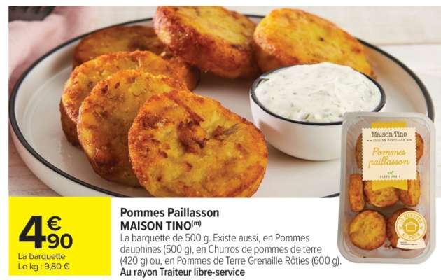 Pommes Paillasson