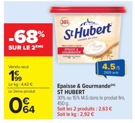 Epaisse & Gourmande ST HUBERT