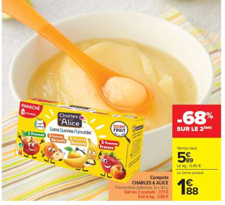 Compote CHARLES & ALICE