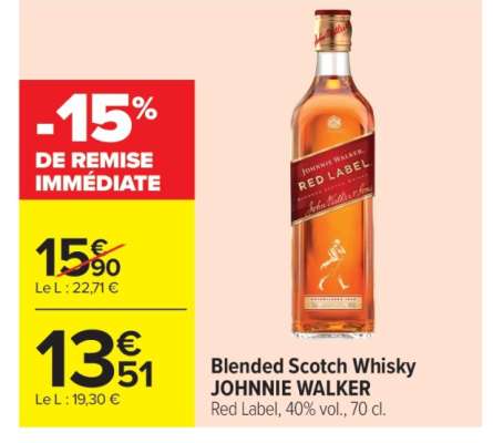 Blended Scotch Whisky JOHNNIE WALKER