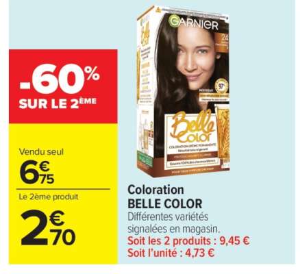 COLORATION "BELLE COLOR"