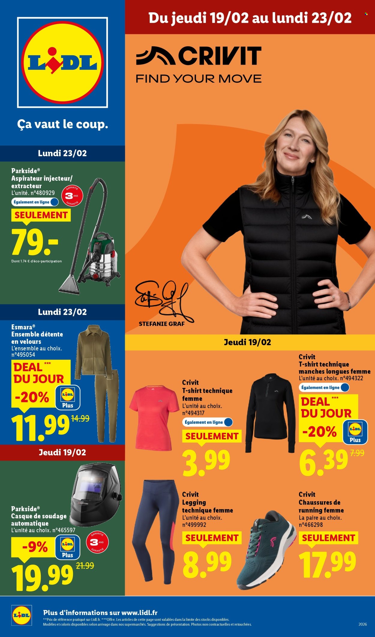 Catalogue Lidl - 19/02/2026 - 23/02/2026. Page 1