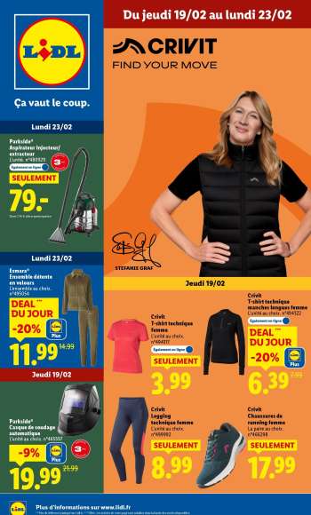 Catalogue Lidl - 19/02/2026 - 23/02/2026.