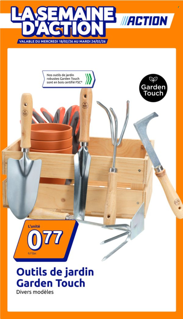 Catalogue Action - 18/02/2026 - 24/02/2026. Page 1