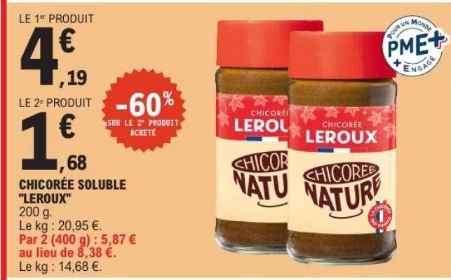 Chicorée Soluble Leroux