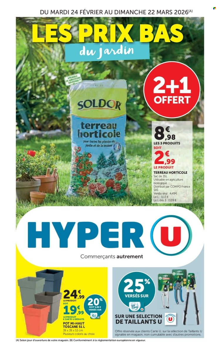 Catalogue HYPER U - 24/02/2026 - 22/03/2026. Page 1