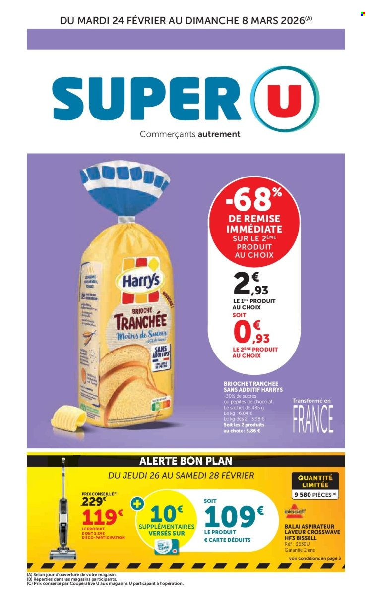Catalogue SUPER U - 24/02/2026 - 08/03/2026. Page 1