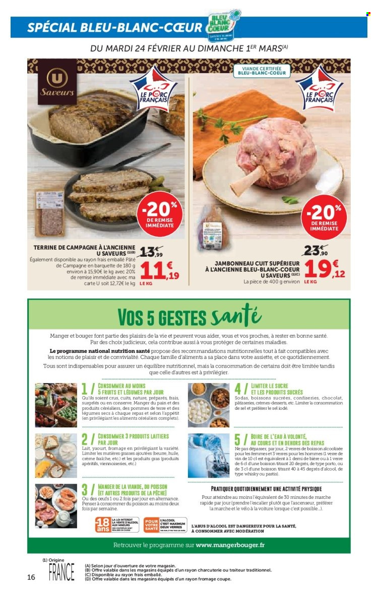 Catalogue SUPER U - 24/02/2026 - 08/03/2026. Page 16